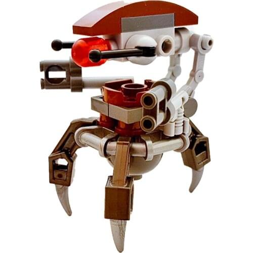 MOC High-Tech Space Wars Destroyer Robot Building Blocks Kit Battle Destruction Machine Arms Bricks Idea Toys For Children Gifts