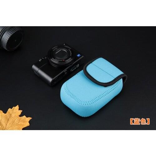 Neoprene Soft Digital Camera bag cover Case Pouch for Sony RX100 RX100II V M3 RX100 M4 M5 HX50 HX60 HX80 HX90 W830 WX500 HX90V