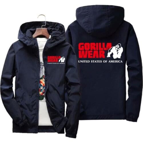 2021 Spring Summer Gorilla wearing Logo Mens New Sunscreen Clothing Fashion Brand Printing Multicolor Mens Sunscreen Hoodie