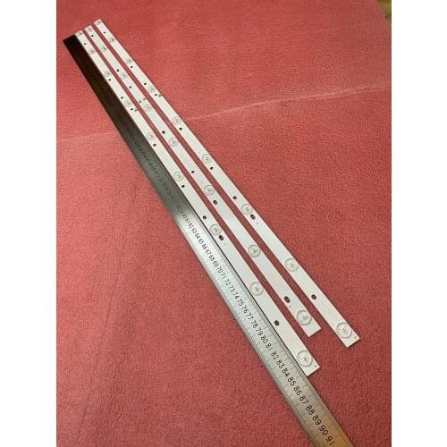 New 3 PCS LED backlight strip for 43" TV AKAI AKTV432 JS-D-JP4320-091EC 081EC E43F2000 D43-F2000