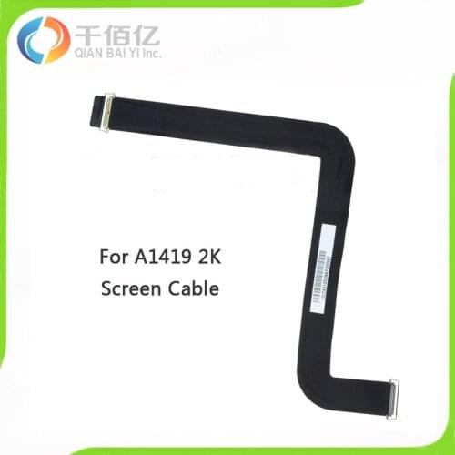 New A1419 LCD LVDs Video Display Cable 923-0308 for iMac 27" A1419 Screen Cable LED LVDs 2K Display Screen Cable 2012-2014 Year
