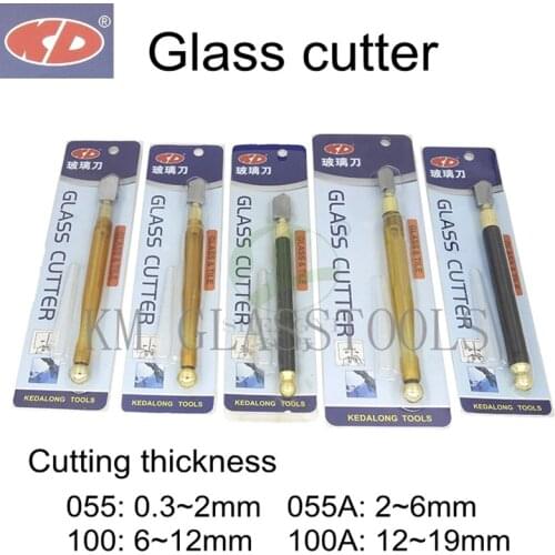 KD Glass knife, Cut the glass thickness 0.3~2mm/2~6mm/6~12mm/12~19mm