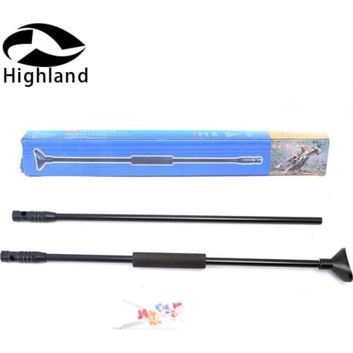 Hunting Archery M50 Black Hunting Blowgun with Junction Tube 10pcs Metal Needles Foam Comfort Grip