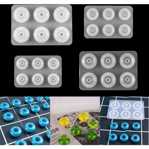 Pendants Silicone Casting Mold Liquid Resin Molds For Clay UV Epoxy Resin Necklace Earrings DIY Jewelry Making Handmade Tools