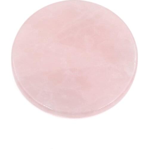 Pink Crystal Jade Stone Holder Grafting Tool Lash Glue Adhesive Pallet For Eyelash Extension Eyelashes Makeup