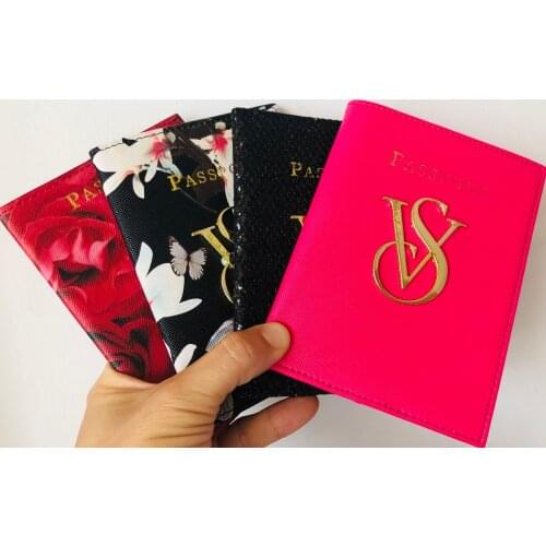 DA380 V PU fational simple style secret PU open id holder and passport Multicolor Passport bag credential bag free shipping