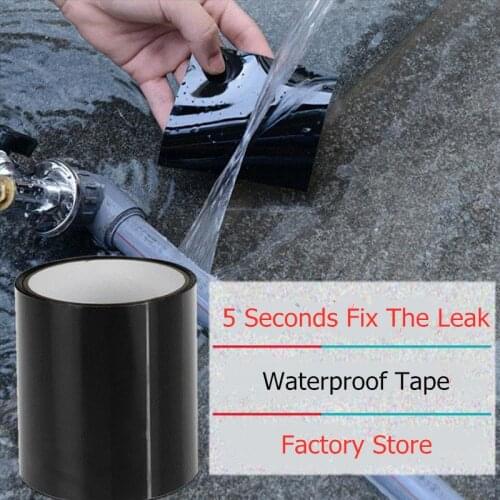 10CM *1.52M Super Strong Fiber Waterproof Tape Stop Leaks Seal Repair Tape Performance Self Fix Tape Fiber Fix Adhesive Tape