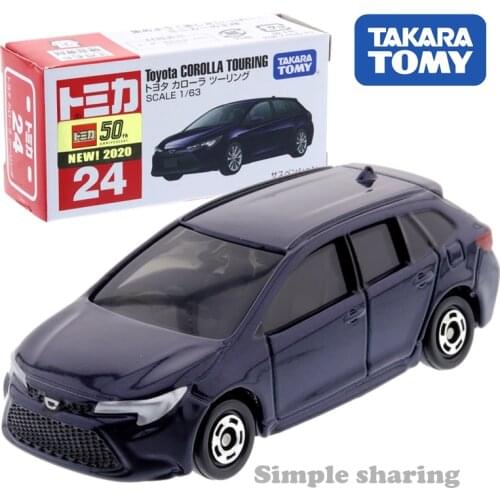 TAKARA TOMY TOMICA #24 TOYOTA COROLLA TOURING 1/63 SCALE NEW IN BOX