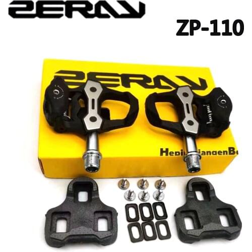 ZERAY ZP-110 carbon fiber bike pedal Suitable for Keo self-locking professional bicycle pedals road bike pedal high quality