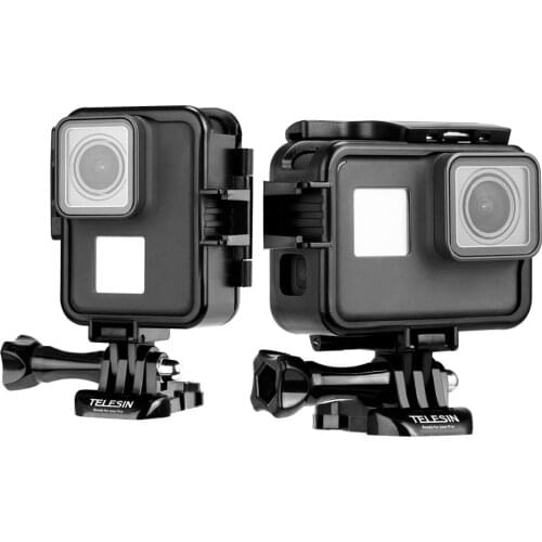 Vertical frame For gopro Camera Protection Frame Tripod Backpack Mount Support Vertical Frame Cage for Gopro Hero 7 6 5