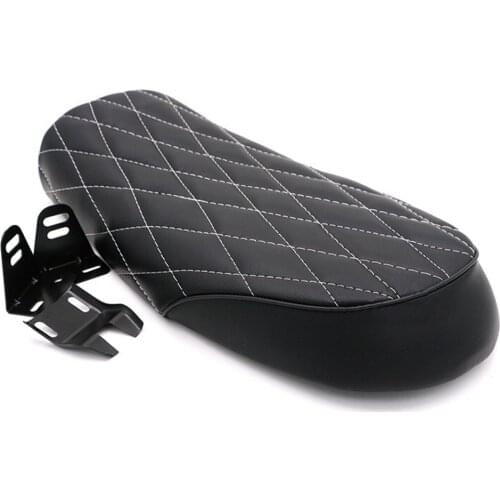 For Honda CG CB750 CB200 CB350 CL350 CB400/550 For KAWASAKI Motorcycle Cafe Racer Scrambler Seat Vintage Retro Saddle Seat Hump