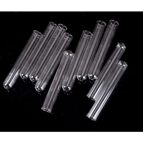 10Pcs Pyrex Glass Blowing Tubes 4 Inch Long Thick Wall Test Tube 15*100mm