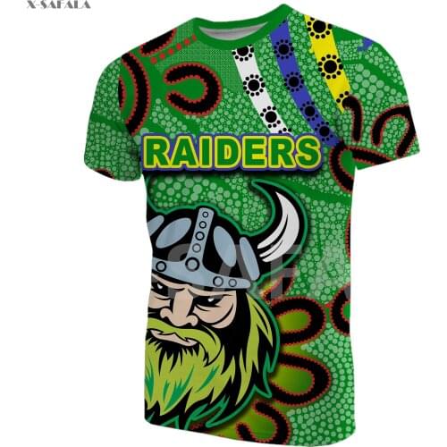 Raiders Aboriginal Style Papua Samo Polynesian 3D Fashion All Over Printed Round Neck T-Shirt Men Women Harajuku Casual Tee