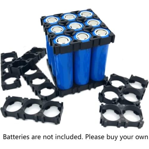 Battery Pack Cell Spacer Shell Plastic Holder Bracket Storage Lithium Batteries Anti Vibration Battery Rack