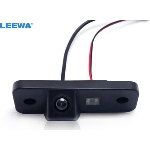 LEEWA HD Car Reverse Rear View Camera for Hyundai Santa FE Santafe Azera Grandeur License Plate Camera #CA2616
