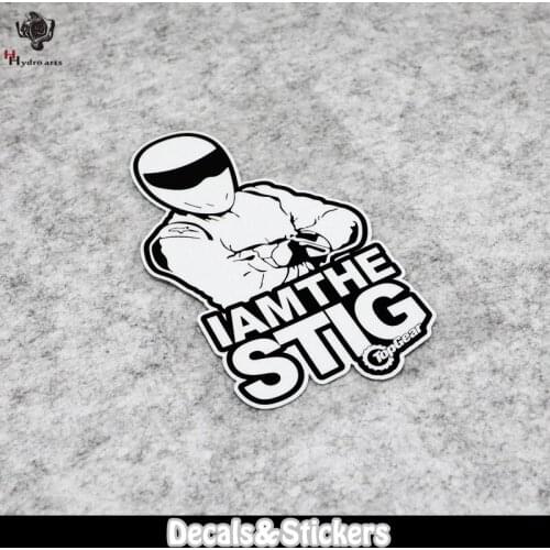 NO.LN267 The STIG MOTO GP Reflective Sticker Car Sticker Decals Racing Motorcycle Windshield Bike Tank cup