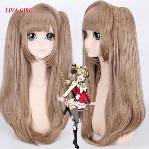 LoveLive! Love Live Cosplay Wig Kotori Minami Costume Play Adult Wigs Halloween Anime Hair free shipping PL-422