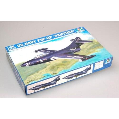 Trumpeter Model 1/48 02833 U.S. Navy F9F-2P Panther