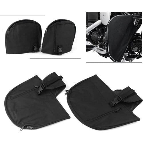 Motorcycle Soft Lowers Chaps Leg Warmer for Harley Dyna FXD FXDB FXDC FXDL 2006-2010 2011 2012 2013 2014 2015 2016 2017 2Pcs