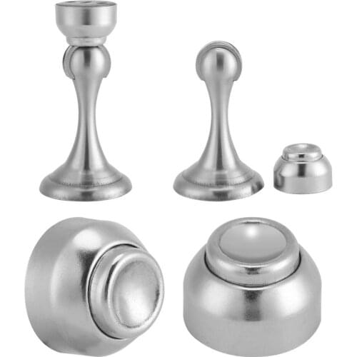 Newest Home Office Door Stops Stainless Steel Door Floor Magnetic Stop Stopper Holder/Catch Home Use Rails Hooks