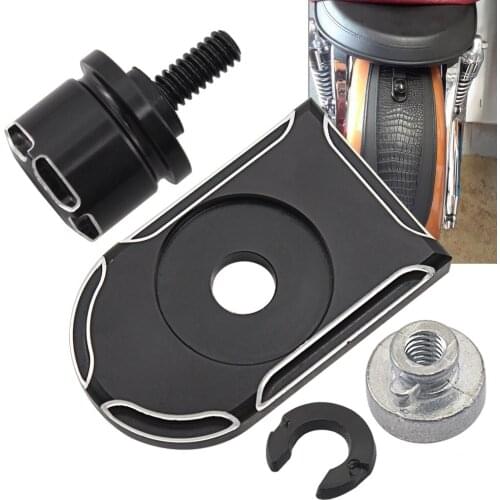 New Motorcycle Rear Fender Seat fixed Bolt Screw Nut Tab Cover accessories for Harley softail sportster prince cruise 1996-2019