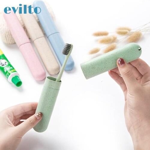 Portable Toothbrush Protect Holder Travel Camping Toothbrush Storage Box Cover