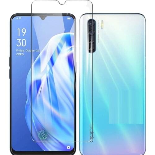 For OPPO A91 F15 A91 Global F17 Pro Tempered Glass Protective For OPPO A 91 2020 6.4" Screen Protector Case Film