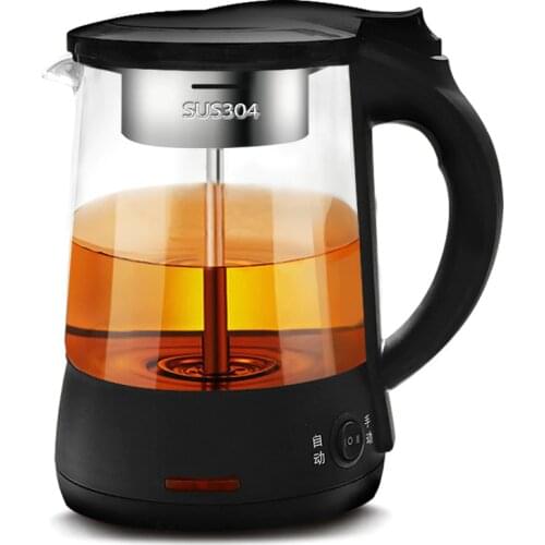 Brew the tea pot black The glass electric kettle makes teapot with automatic power failure