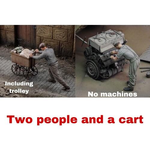 1/35 Resin Model Figure GK， Unassembled and unpainted kit