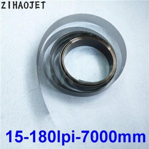 4pcs/lot inkjet printer encoder strip 180lpi 7M long for Seiko 510 1020 Konica 512 1024 printhead raster tape strip 15-180dpi-7M