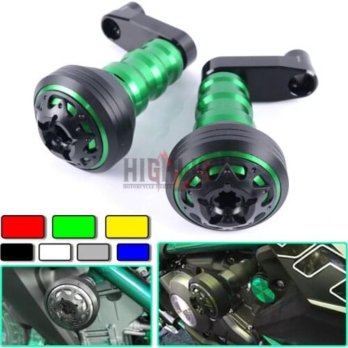 Motorcycle CNC Aluminum Frame Slider Anti Crash Pads Protector Falling Protection For Kawasaki NINJA650 ER6N ER6F 2012-2016