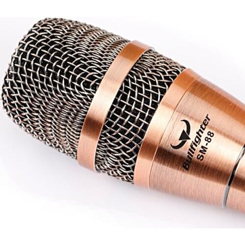 Bullfighter SM-88 Handheld Dynamic Microphone Professional Studio for Singing