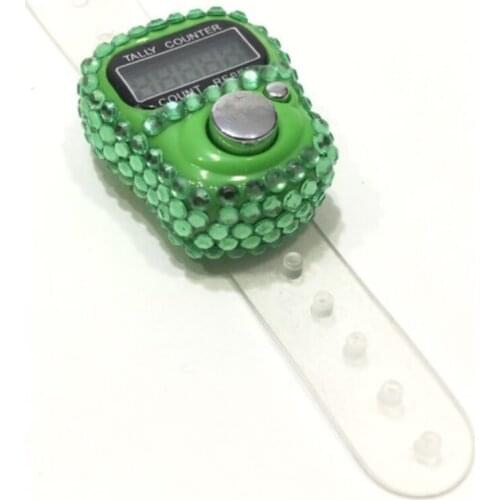 Cubic zirconia Zikirmatik Digital Ring Green