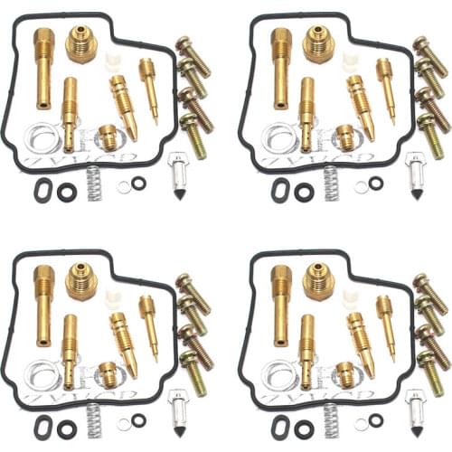 For CBR400RR CBR23 NC23 NC 23 CBR400 RR CBR 400 Motorcycle carburetor repair kit needle valve seat