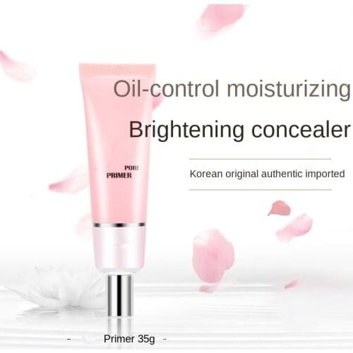 Pore Concealer Primer Cream Foundation Oil Control Base Makeup Pores Invisible