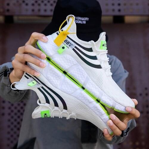 Autumn Summer Sports Shoes Mesh Black White Sneakers Light Comfortable gym fitness Shoes for Men Running Walking Sneaker Boy