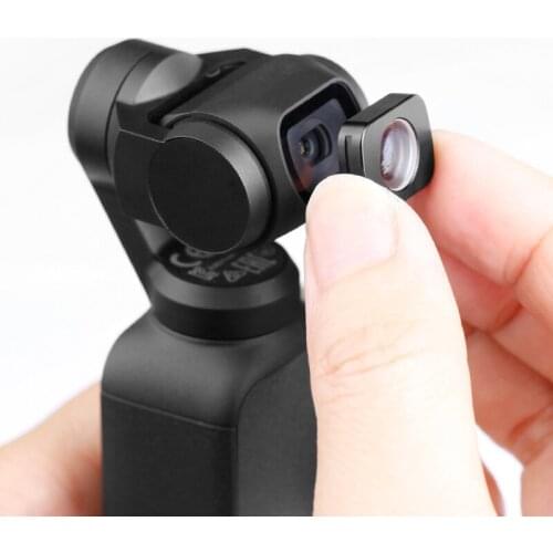 Magnetic Macro Lens for DJI Pocket 2 Optical Glass Camera Lens Mini Portable DJI Osmo Pocket Handheld Gimbal Accessories