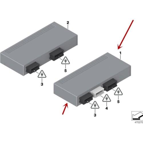 Car Electric tailgate controller module 740 750 760lib mw520 530li Series Trunk electric strut control unit Rear function module