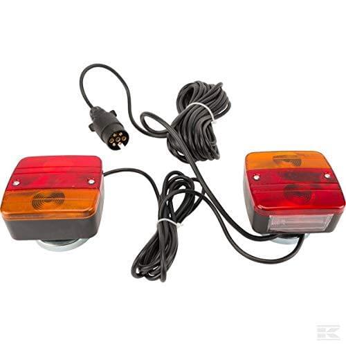 Set de Luces magnéticas para Remolque 7,5m Cable 12v HOMOLOGADO