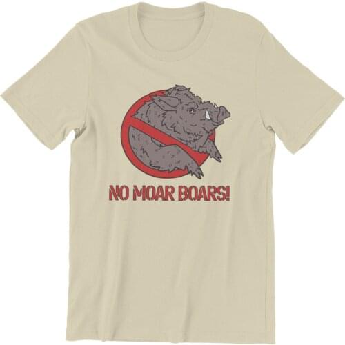 Westcreek No Moar Boars Essentials Games Punk Streetwear Kawaii New JapaneseStyle For Boy Custom T-Shirts 99914