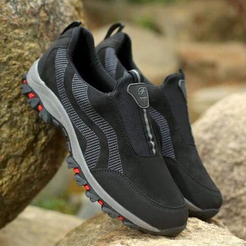 New Loafers Men Spring Casual Shoes Comfortable Fashion Outdoor Walking Climbing Shoes Men Non-Slip Rubber Sneakers Loafers