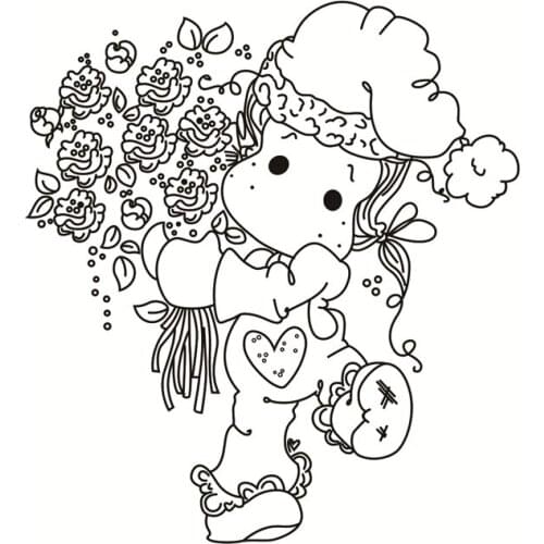 New Alphabet Transparent Silicone Clear Rubber Stamp Sheet Cling Scrapbooking DIY Cute Pattern Photo Album PaperCard Decor Stamp