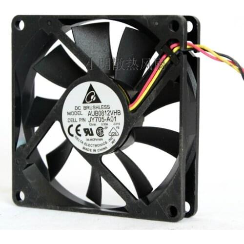 Cooler Fan for DELL 580S AUB0812VHB -C715 DC12V 0.30A DP/N: JY705