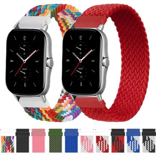 Silicone Bracelet For Amazfit Gts Bip Gtr 42mm Wrist Strap For Xiaomi Amazfit GTS 2 BipS For Garmin Vivoactive3 Smart Watch Band