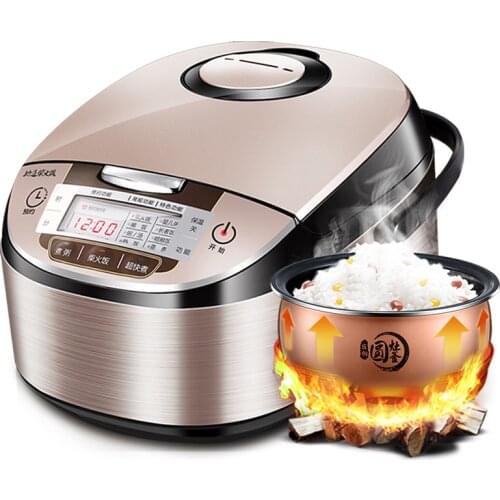 Rice Cooker 4L Home Smart 1 Large Capacity 3 Steam Rice Cooker Pot Dormitory Official 5 Flagship Store Authentic 6 People