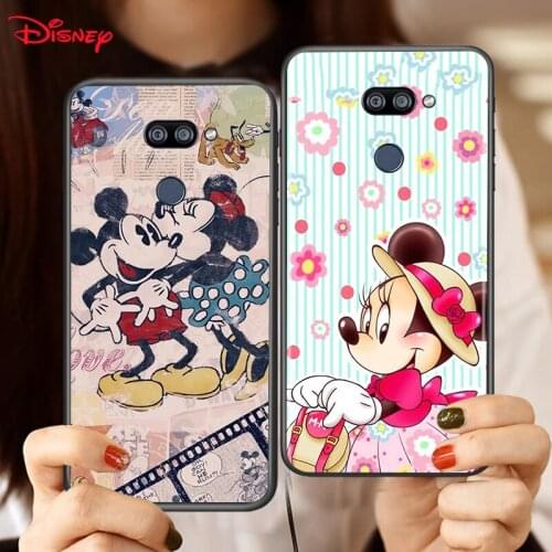 Cute Minnie Mouse Girls For LG K92 K62 K52 K42 K31 K22 K71 K61 K51S K41S K30 K20 G8 G8S G8X ThinQ Soft Phone Case