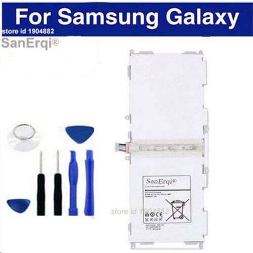 SanErqi EB-BT530FBC For Samsung GALAXY Tab4 Tab 4 T530 T531 T535 6800mah Tablet Battery Replacement Tested Free Tools