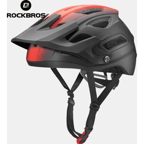 ROCKBROS Ultralight Bicycle Helmet Integrally-molded MTB Road Mountain Bike Cycling Helmets Outdoor Riding Safety Cap Equipment