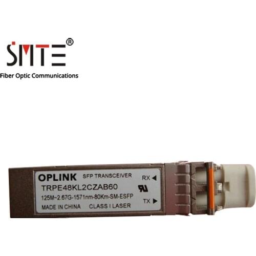 OPLINK TRPE48KL2CZAB60 125M-2.67G-1571-80KM-SM-ESFP Fiber Optical Module