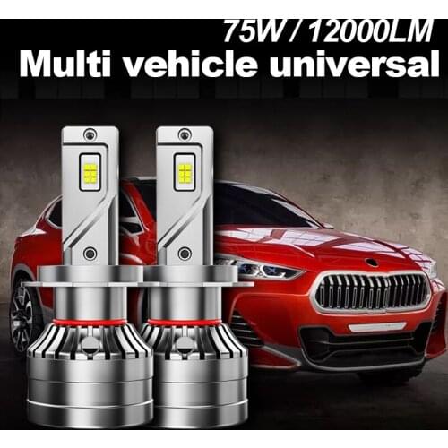 ZTCJL 80W 20000LM Canbus H4 H7 LED H1 H8 H9 H11 9005 9006 9012 Auto Car Headlight Car Accessories Fog Lamp 6000K 12V 24V